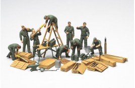 32547 Tamiya 1/48 TANK CREW FIELD MAINTENANCE